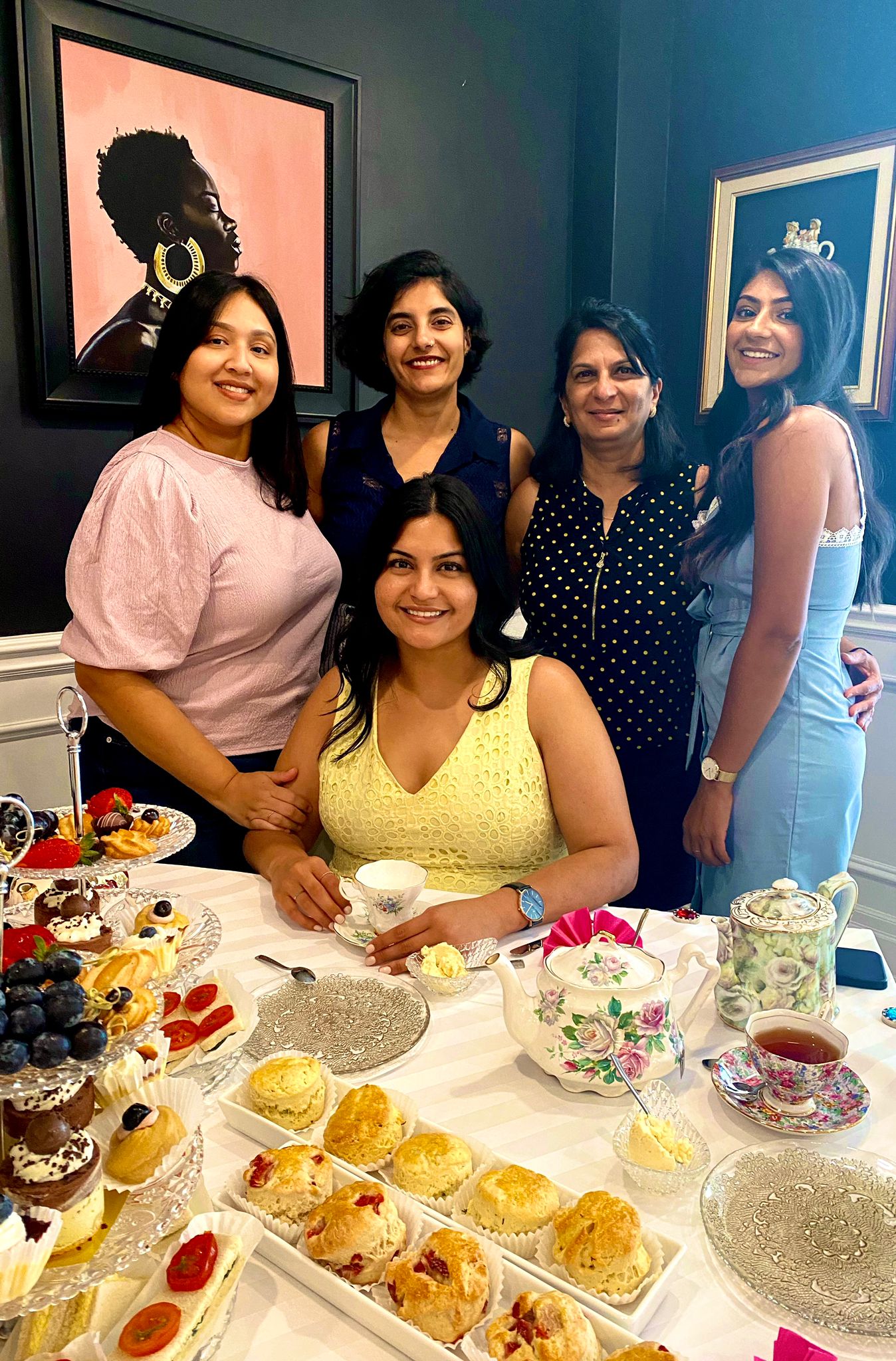 Afternoon Tea at Nyla's Room, Downtown Oakville