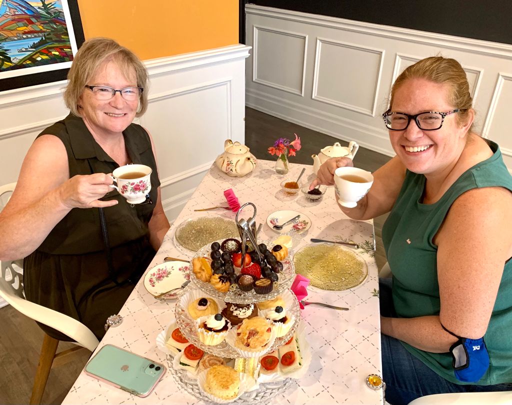 Afternoon Tea at Nyla's Room, Downtown Oakville