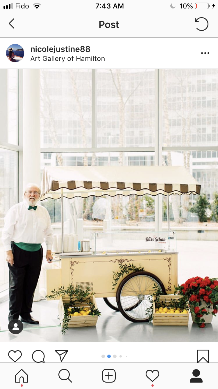 Bliss Gelato at Your Special Event